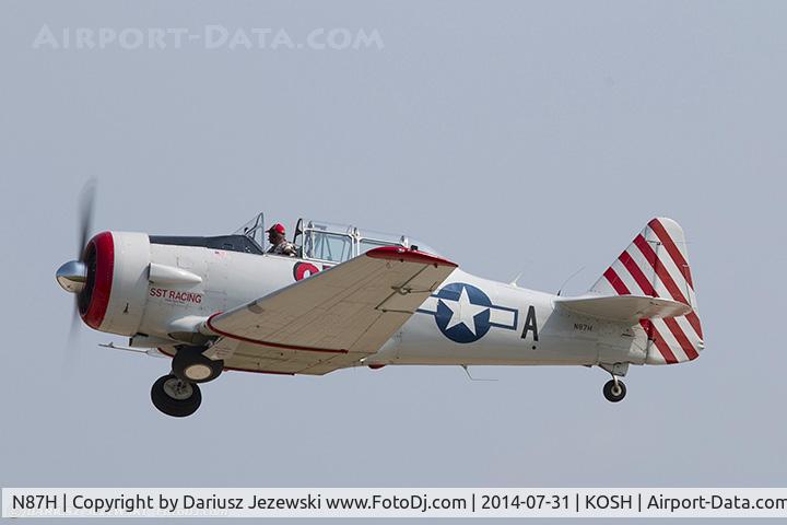 N87H, 1941 North American AT-6D Texan C/N 41-34571, North American AT-6D Texan  C/N 41-34571, N87H