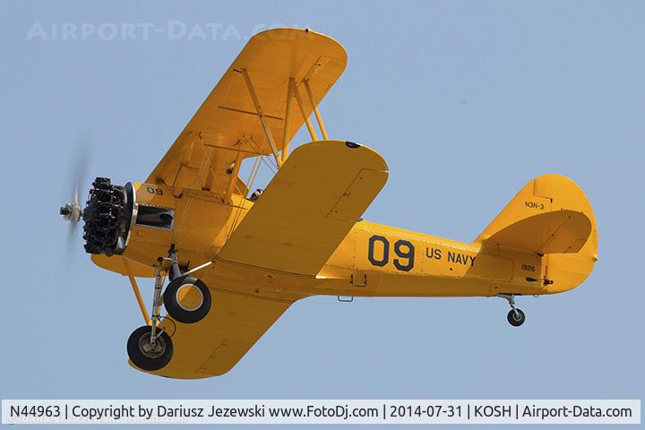 N44963, 1941 Naval Aircraft Factory N3N-3 C/N 1926, Naval Aircraft Factory N3N-3 Yellow Peril  C/N 1926, N44963