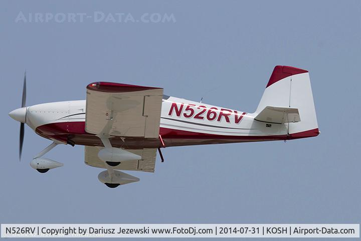 N526RV, Vans RV-7A C/N 72518, RV-7A  C/N 72518, N526RV