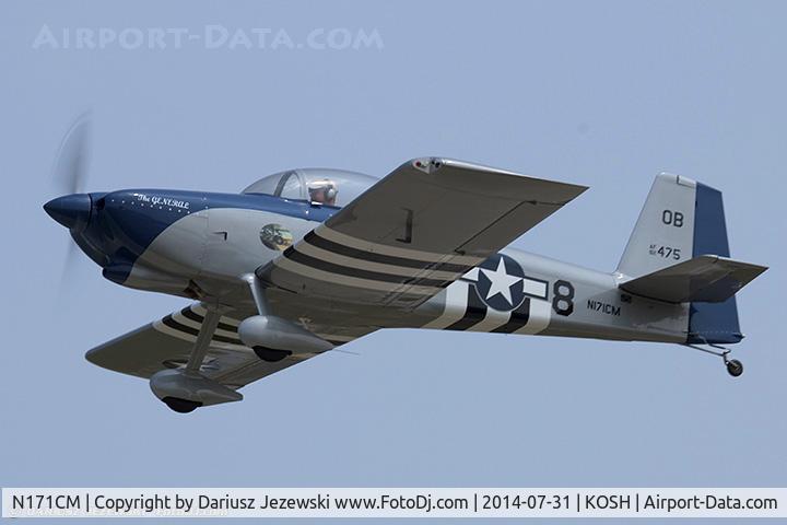 N171CM, Vans RV-8 C/N 82475, RV-8  C/N 82475, N171CM