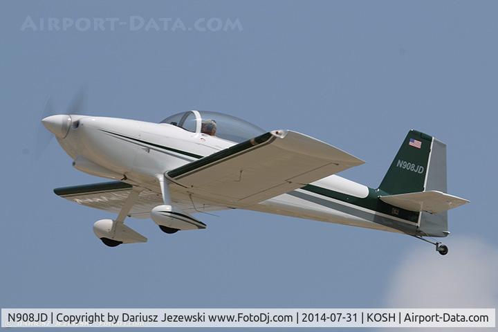 N908JD, Vans RV-8 C/N 81284, RV-8  C/N 81284, N908JD