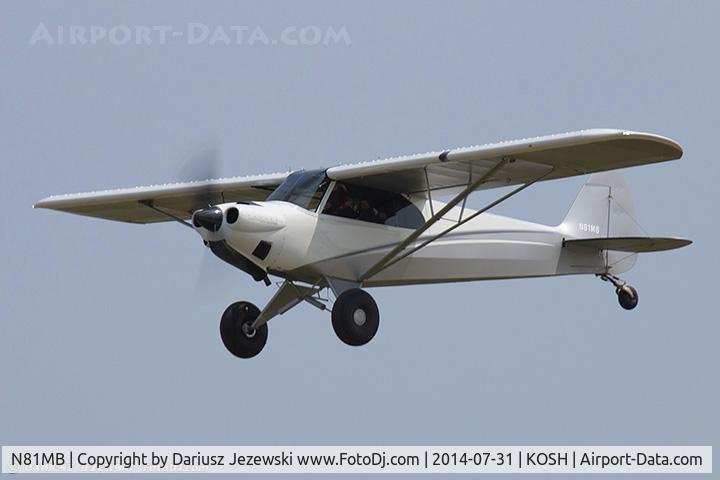 N81MB, 2013 Cub Crafters CC11-160 Carbon Cub SS C/N CC11-00276, Cub Crafters CC11-160  C/N CC11-00276, N81MB