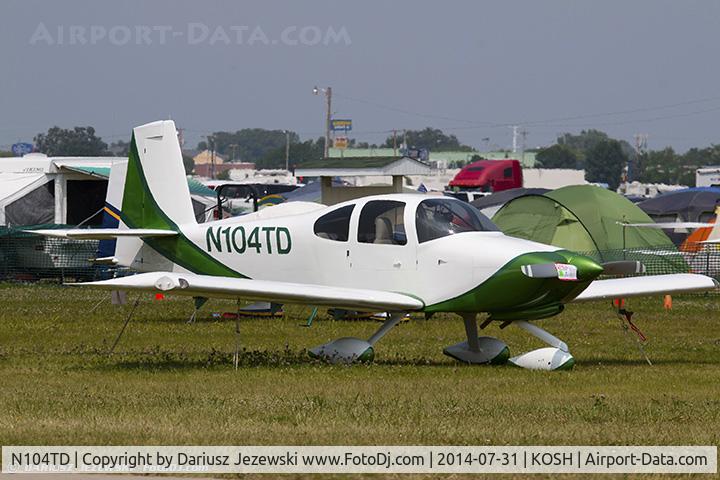 N104TD, 2013 Vans RV-10 C/N 40778, RV-10  C/N 40778, N104TD