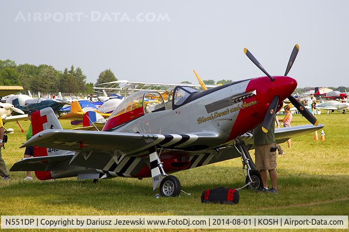 N551DP, 2012 Titan T-51 Mustang C/N M09SV6SOHK0146, Titan T-51 Mustang  C/N M09SV6SOHK0146, N551DP