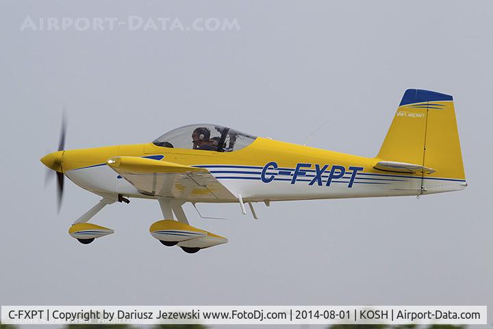 C-FXPT, 2012 Vans RV-7A C/N LJB1, RV-7A  C/N LBJ1, C-FXPT