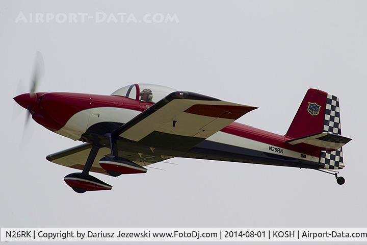 N26RK, 2007 Vans RV-8 C/N 82401, RV-8  C/N 82401, N26RK