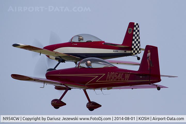 N954CW, 2012 Vans RV-8 C/N 81569, RV-8  C/N 81569, N954CW