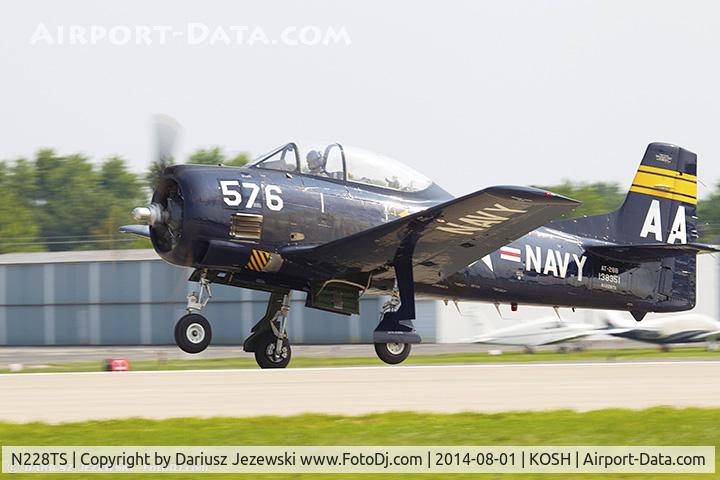 N228TS, 1954 North American T-28D Trojan C/N 200-422, North American NA-200 Trojan  C/N 200-422, N228TS