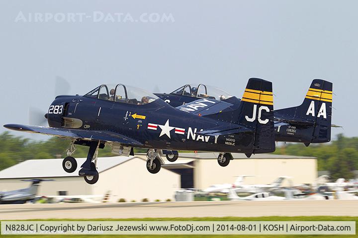 N828JC, 1955 North American T-28B Trojan C/N 219-11, North American T-28B Trojan  C/N 219-11, N828JC