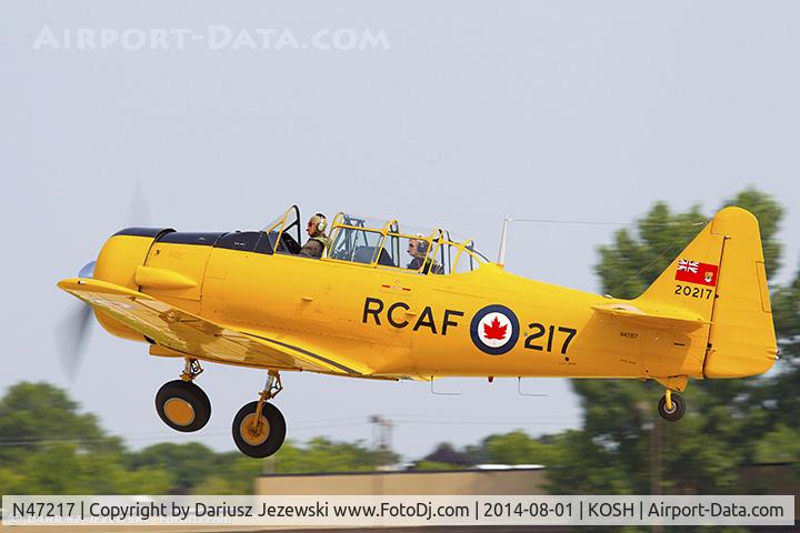 N47217, 1951 Canadian Car & Foundry Harvard MK IV C/N CCF4-8, Canadian Car & Foundry Harvard Mk IV  C/N CCF4-8, N47217