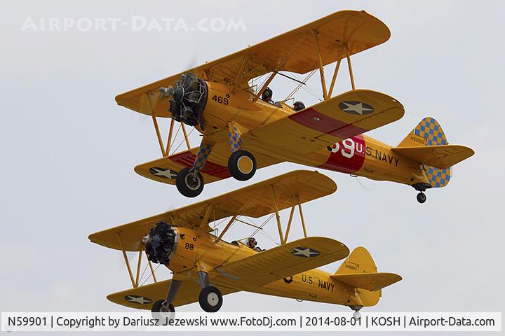 N59901, 1942 Boeing A75N1(PT17) C/N 75-3379, Boeing A75N1(PT17) Stearman  C/N 75-3379, N59901