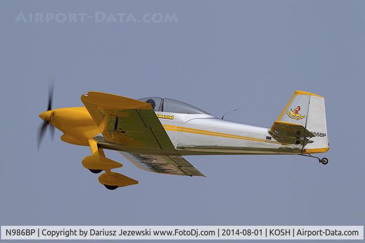 N986BP, 2013 Vans RV-4 C/N 4107, RV-4 