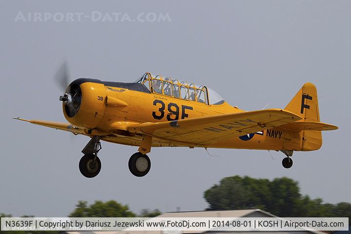 N3639F, North American SNJ-6 Texan C/N 121-43111, North American SNJ-6 Texan  C/N 112148, N3639F