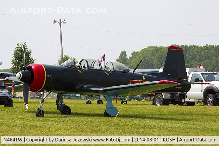 N464TW, 1983 Nanchang CJ-6A C/N 3932010, Nanchang China CJ-6A  C/N 3932010, N464TW