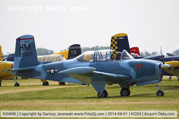 N34MK, 1953 Beech A45 C/N G-88, Beech A45  C/N G-88, N34MK