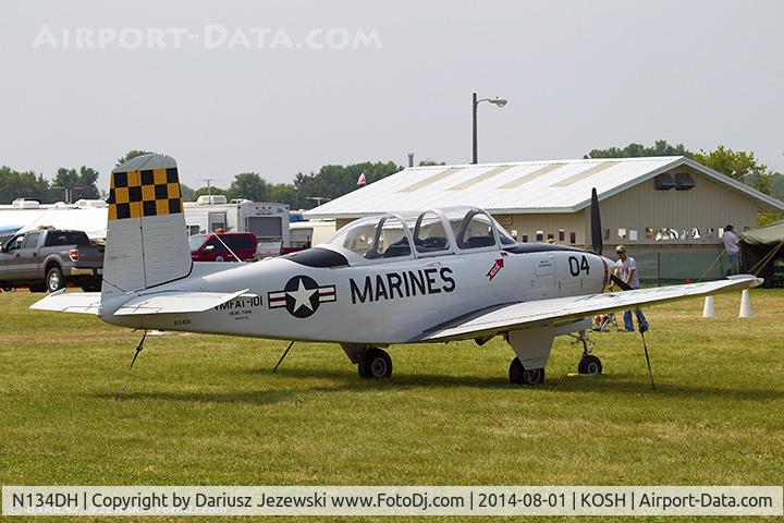N134DH, 1953 Beech (CCF) T-34A (A45) Mentor C/N CCF34-78, Beech A45  C/N 34-78, N134DH