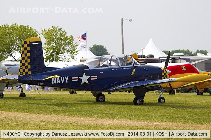 N400YC, 1953 Beech T-34A (A45) Mentor Mentor C/N G-128, Beech A45  C/N G-128, N400YC
