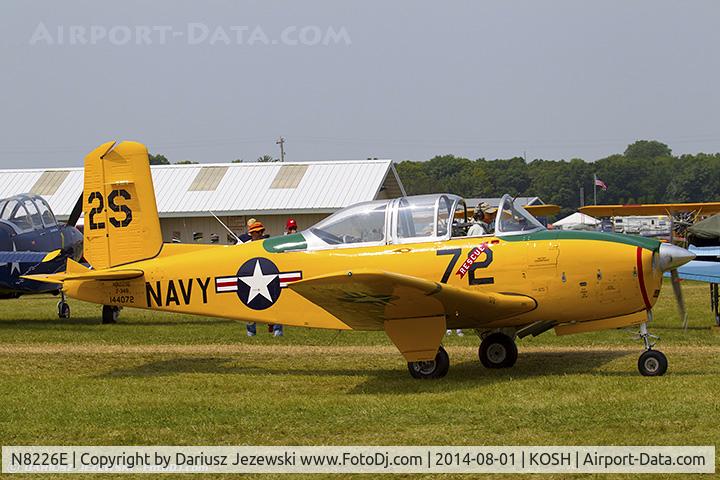 N8226E, 1957 Beech D-45 Mentor C/N BG-379, Beech D-45  C/N BG-379, N8226E