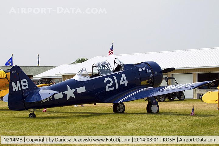 N214MB, North American SNJ-5B Texan C/N 43732, North American SNJ-5B Texan  C/N 43732, N214MB