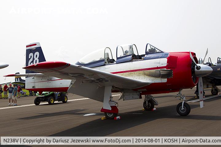 N238V, 1952 North American T-28B Trojan C/N 189-53 (52-1238), North American T-28B Trojan  C/N 52-1238, N238V