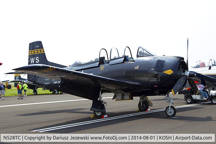 N528TC, 1957 North American T-28C Trojan C/N 252-16, North American T-28C Trojan  C/N 146253, N528TC