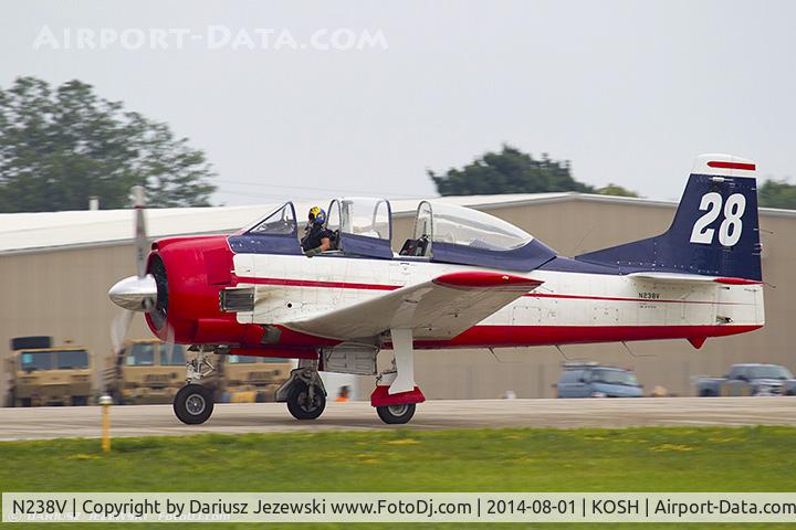 N238V, 1952 North American T-28B Trojan C/N 189-53 (52-1238), North American T-28B Trojan  C/N 52-1238, N238V