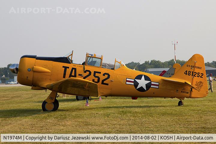 N1974M, North American AT-6D C/N 44-81252, North American AT-6D Texan  C/N 44-81252, N1974M