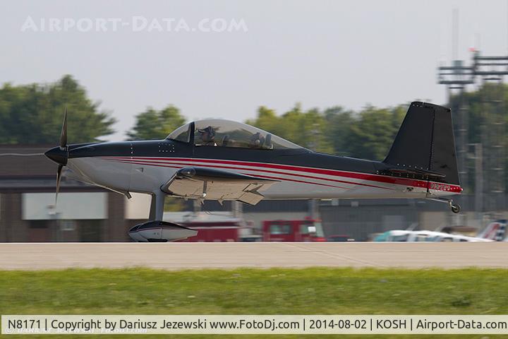 N8171, 2005 Vans RV-8 C/N 81320, RV-8  C/N 81320, N8171