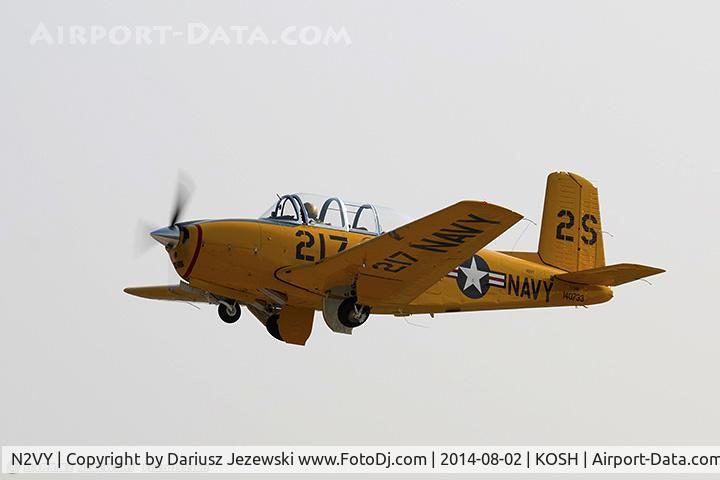 N2VY, 1955 Beech D-45 (T-34B) Mentor C/N BG-67, Beech D-45  C/N BG-67, N2VY