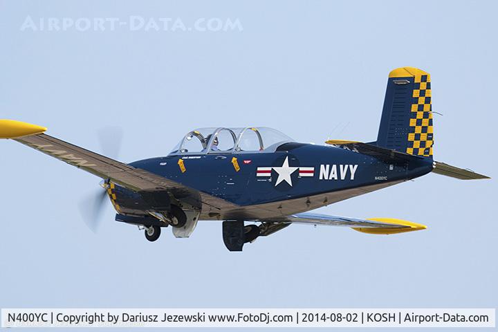 N400YC, 1953 Beech T-34A (A45) Mentor Mentor C/N G-128, Beech A45  C/N G-128, N400YC