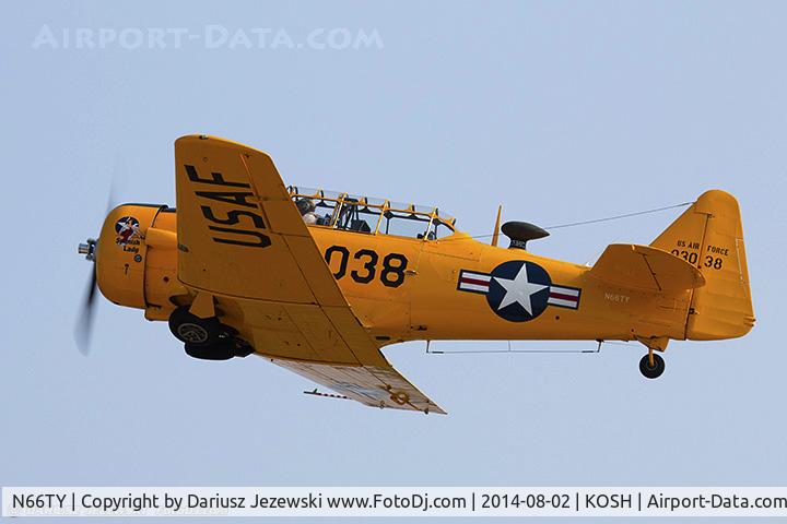 N66TY, North American T-6G Texan C/N 168-142, North American T-6G Texan 