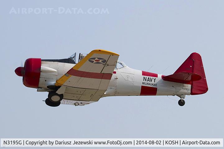N3195G, North American SNJ-5 Texan Texan C/N 51697, North American SNJ-5 Texan  C/N 51697, N3195G