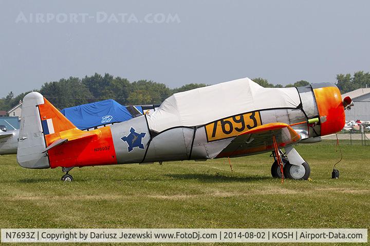 N7693Z, 1942 North American AT-6C Texan C/N 88-11637, North American AT-6C Texan  C/N 8811637, N7693Z