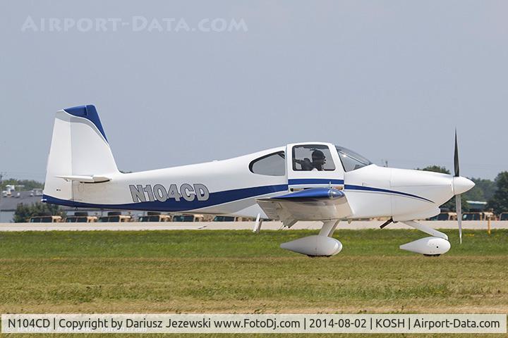 N104CD, 2006 Vans RV-10 C/N 40170, RV-10  C/N 40170, N104CD