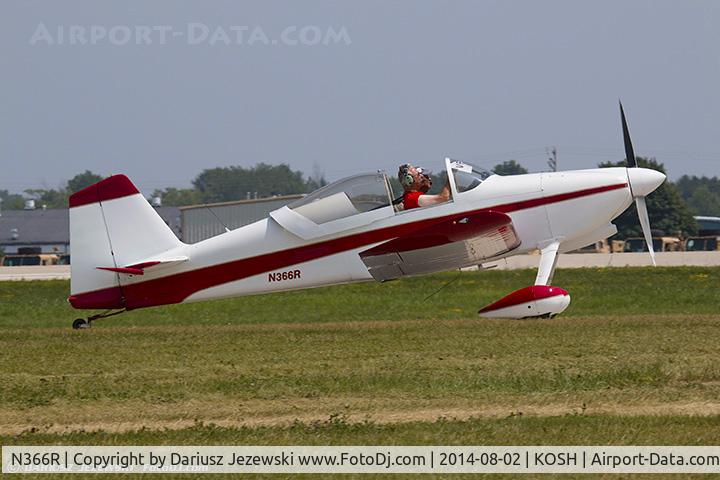N366R, 2007 Vans RV-6 C/N 23100, RV-6  C/N 23100, N366R