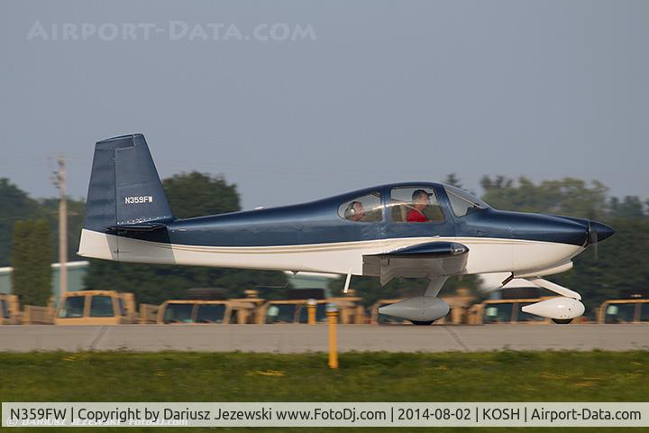 N359FW, Vans RV-10 C/N 40319, RV-10  C/N 40319, N359FW