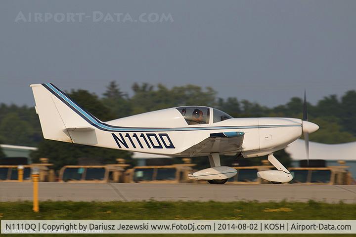N111DQ, 1995 Stoddard-Hamilton Glasair I C/N 652, Glasair I Taildrgger  C/N 652, N111DQ