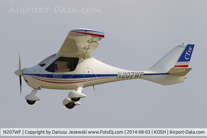 N207WF, 2007 Flight Design CTSW C/N 07-02-08, Flight Design CTSW  C/N 07-02-08, N207WF