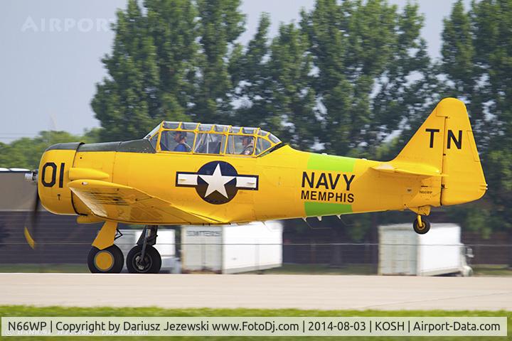 N66WP, 1951 North American T-6G Texan C/N 182-792, North American T-6G Texan  C/N 182-792, N66WP