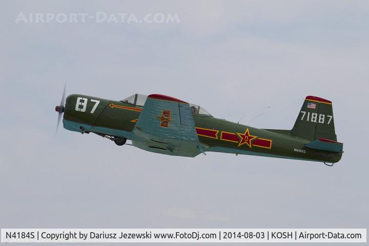 N4184S, 1968 Nanchang CJ-6A C/N 2532044, Nanchang CJ-6A  C/N 2532044, N4184S