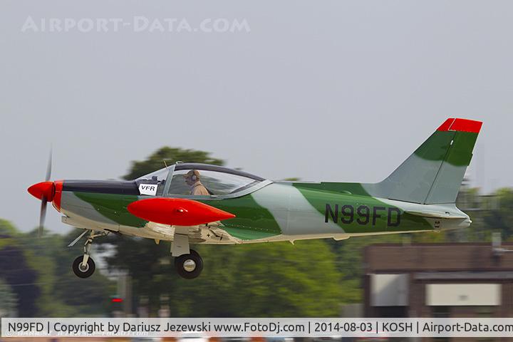 N99FD, 1991 SIAI-Marchetti SF-260D C/N 787, Siai-Marchetti F.260D  C/N 787, N99FD