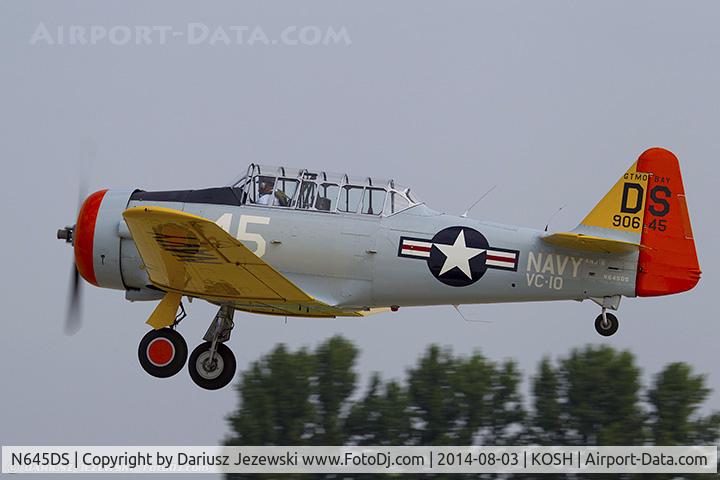 N645DS, 1944 North American SNJ-5 Texan Texan C/N 88-17678, North American SNJ-5 Texan  C/N 88-17678, N645DS