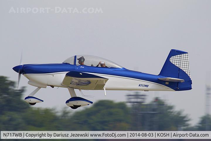 N717WB, 2006 Vans RV-8A C/N 80363, RV-8A  C/N 80363, N717WB
