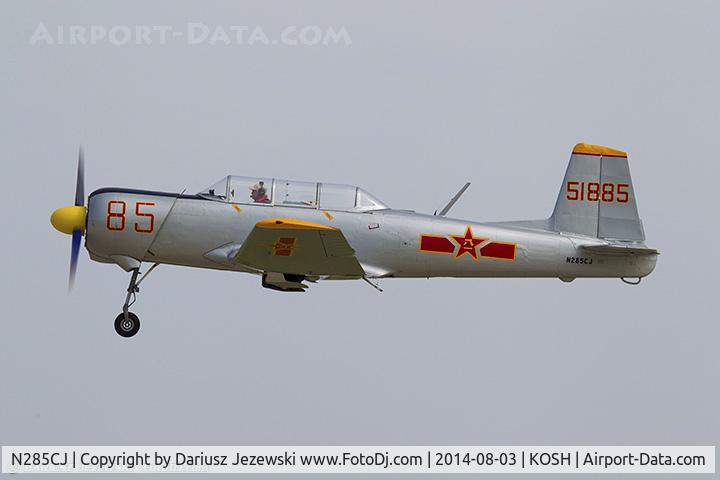 N285CJ, 1965 Nanchang CJ-6 C/N 1232003, Nanchang China CJ-6  C/N 1232003, N285CJ
