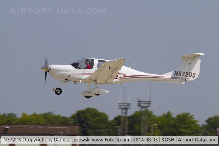N572DS, 2007 Diamond DA-40 Diamond Star C/N 40.857, Diamond DA-40 Diamond Star  C/N 40.857, N572DS