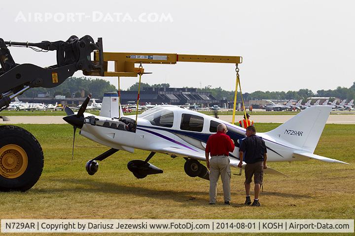 N729AR, Team Tango Foxtrot C/N F-008, Foxtrot 4  C/N F-008, N729AR