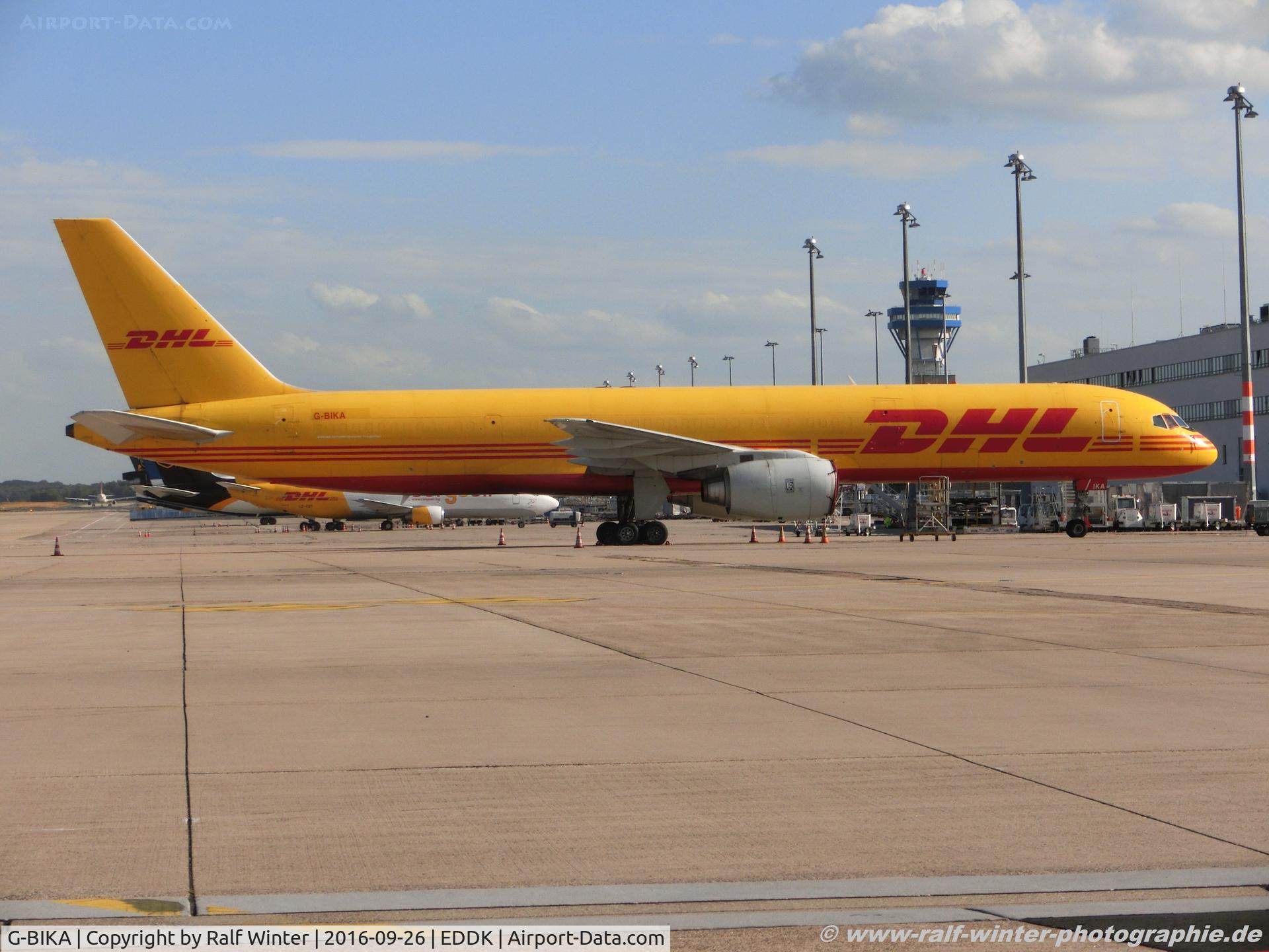 G-BIKA, 1982 Boeing 757-236/SF C/N 22172, Boeing 757-236F - D0 DHK DHL Air - 22172 - G-BIKA - 26.09.2106 - CGN