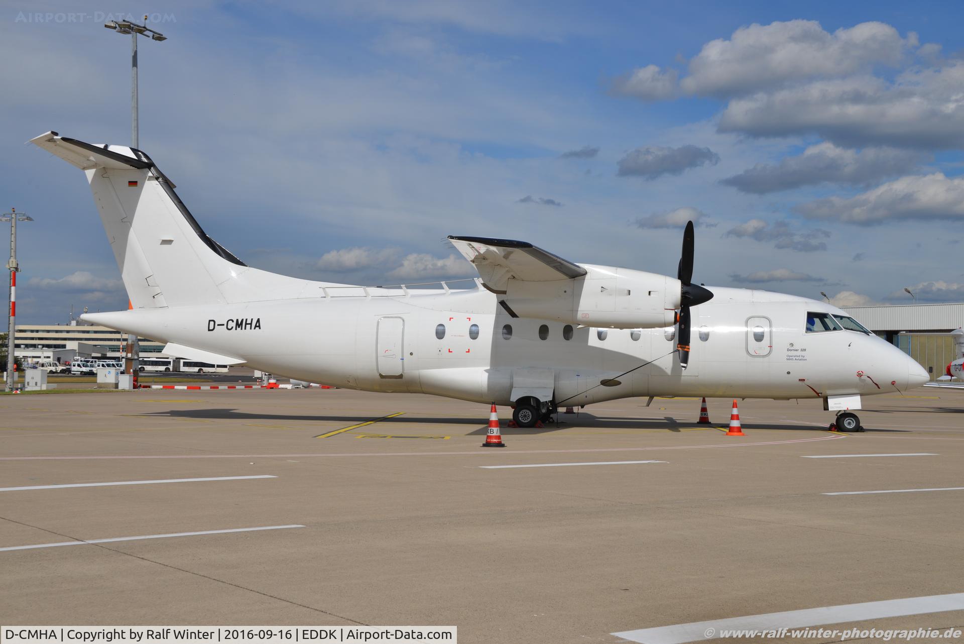 D-CMHA, 1995 Dornier 328-100 C/N 3023, Dornier Do 328-110 - MHV MHS Aviation - 3023 - D-CMHA - 16.09.2016 - CGN