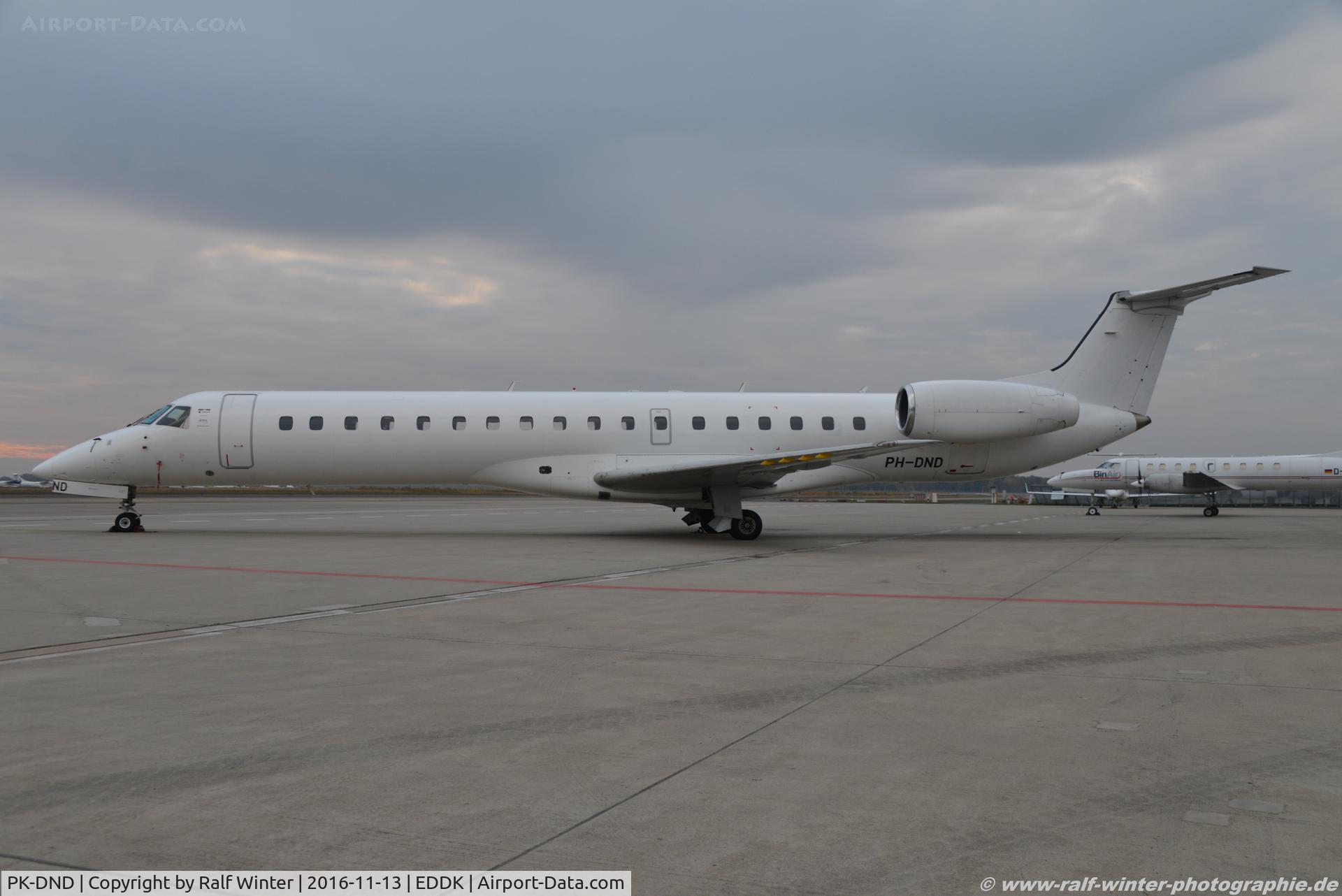 PK-DND, 2001 Embraer ERJ-145MP (EMB-145MP) C/N 145406, Embraer ERJ-145MP - J7 DNM Denim Air - 145406 - PK-DND - 13.11.2016 - CGN