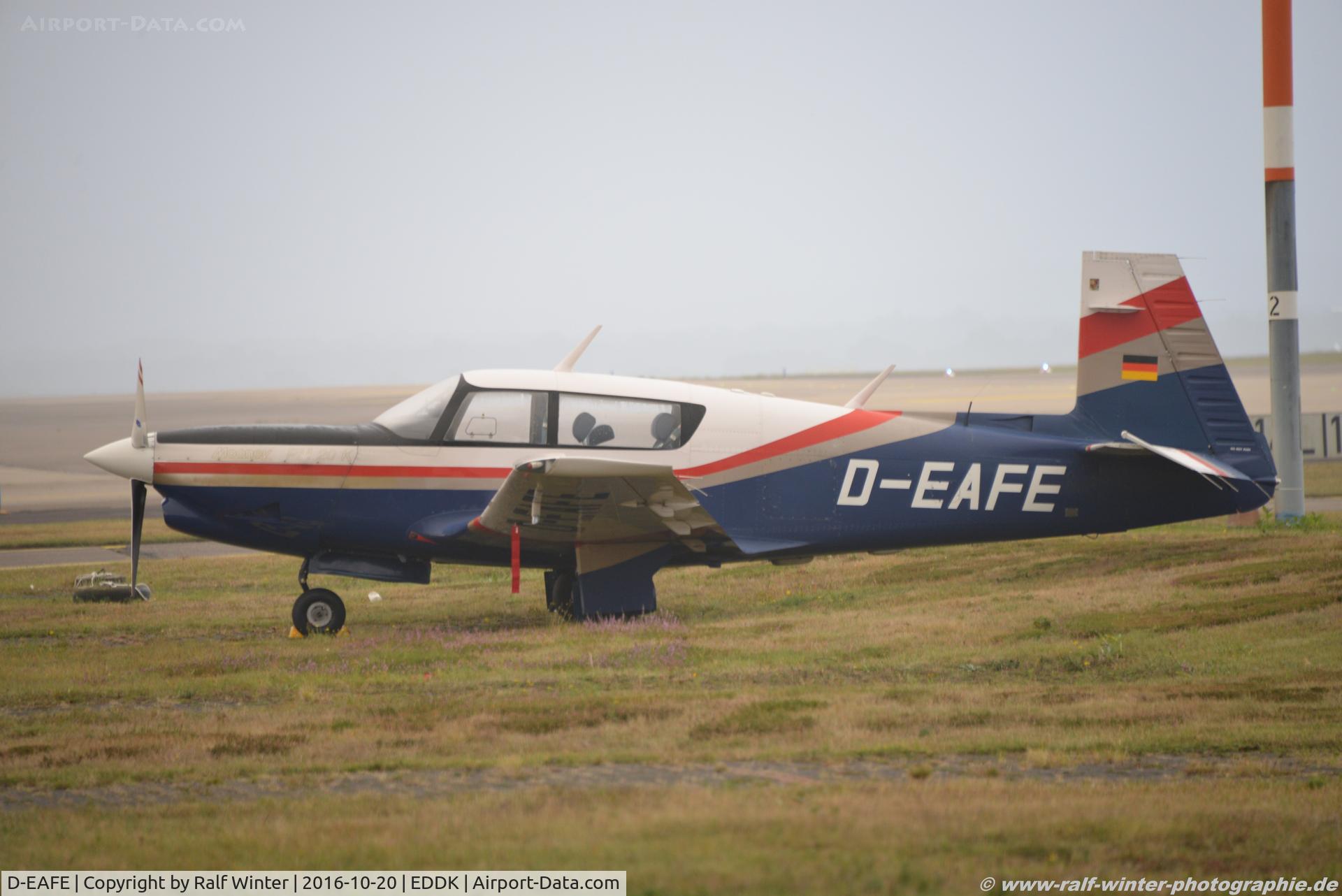 D-EAFE, Mooney M20K C/N 250854, Mooney M-20KI PFM3200 - Private - 25-0854 - D-EAFE - 20.10.2016 - CGN